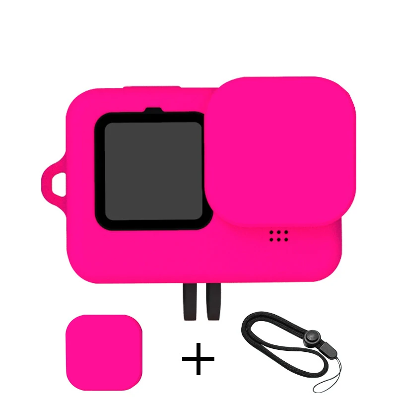 For gopro hero 13 9 10 11 12 black accessories case Protective Soft Standard Housing Rubber Silicone Shell Protector For go pro