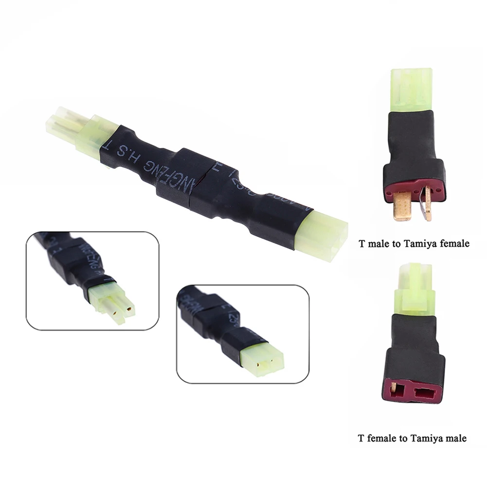 Deans T To Mini Tamiya Plug Female Male Adapter Connector For Kyosho RC Battery ESC RC Toy Accessories Remote Control Toy