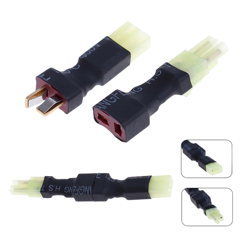 Deans T To Mini Tamiya Plug Female Male Adapter Connector For Kyosho RC Battery ESC RC Toy Accessories Remote Control Toy