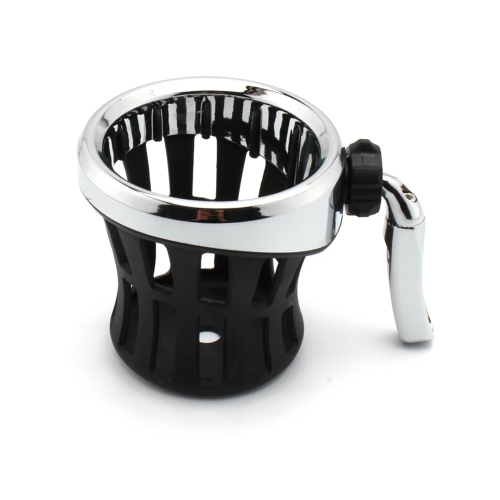 Motorcycle Handlebar Mounted Drink Cup Driver Drink Cup Holder For Harley Road King Electra Glide Sportster Dyna Softail 1996-UP