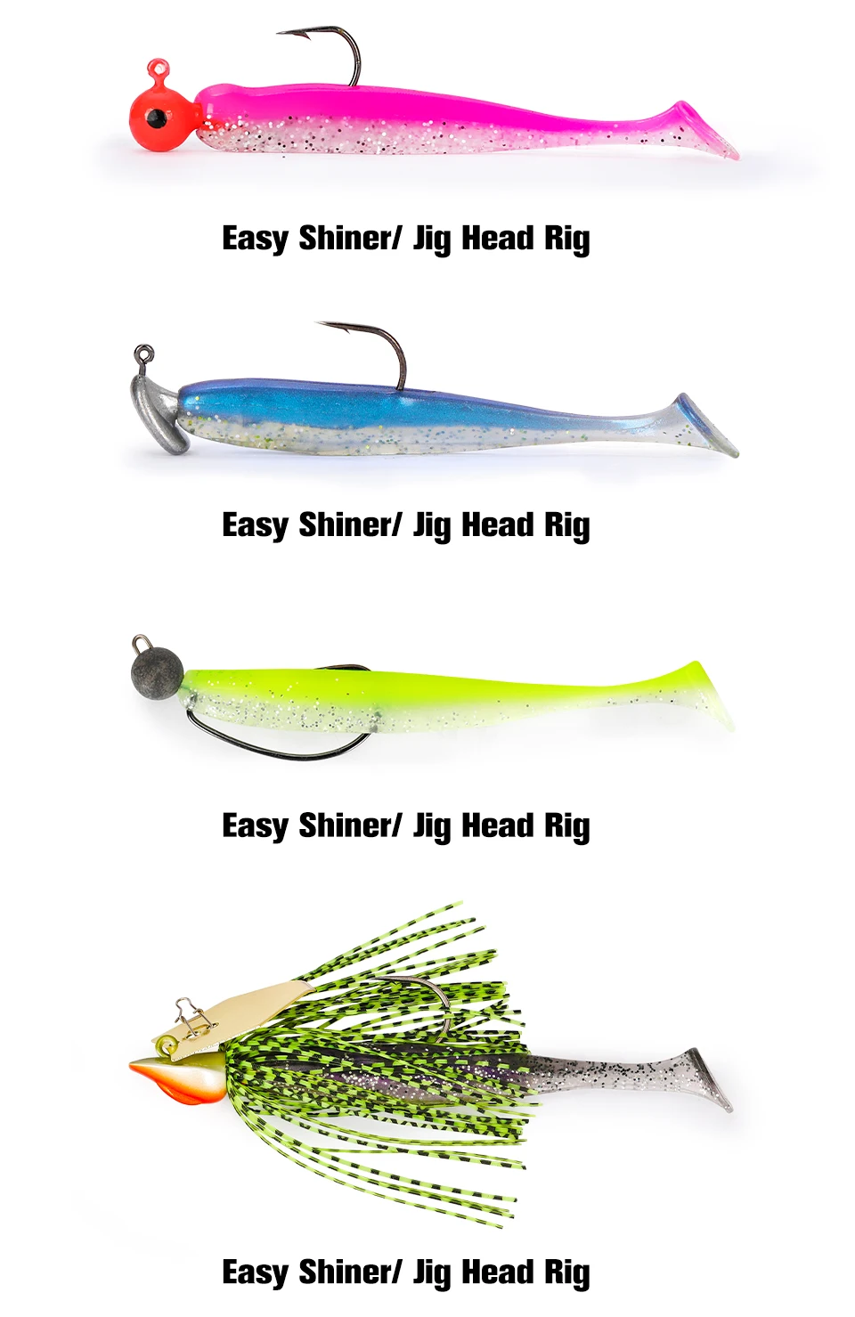 TSURINOYA NEW SIZE 100mm 120mm T Tail Worm Soft Lures Easy Shiner Artificial Soft Baits Odor Added For Bass Fishing Wobblers