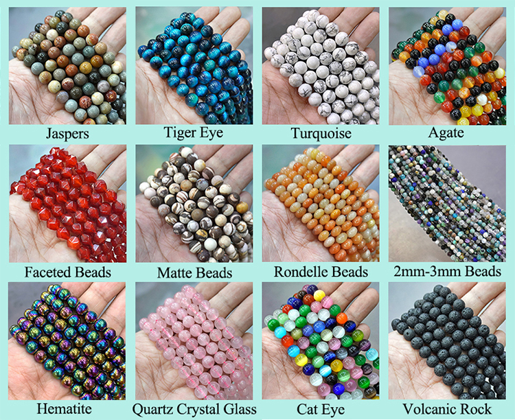 Smooth Chocolate Brown Hematite Stone Beads Loose Spacer Beads For Jewelry Making DIY Necklace Bracelet 2/3/4/6/8/10/12mm 15"