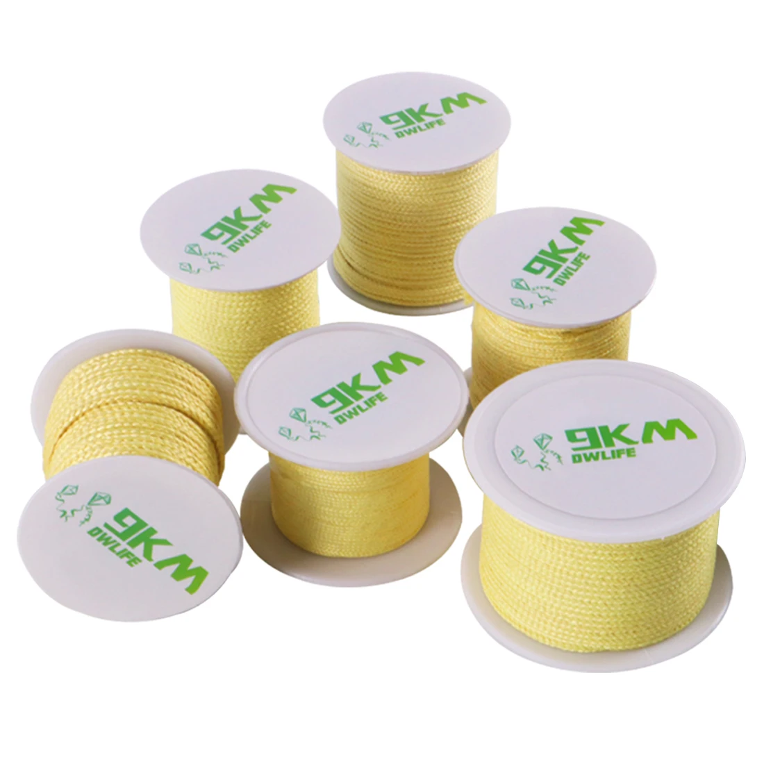 Kevlar Line 0.8mm~3.5mm Wear-Resistant Fishing Line Outdoor Camping Hiking Kite String Braided Fishing Assist Line Refractory