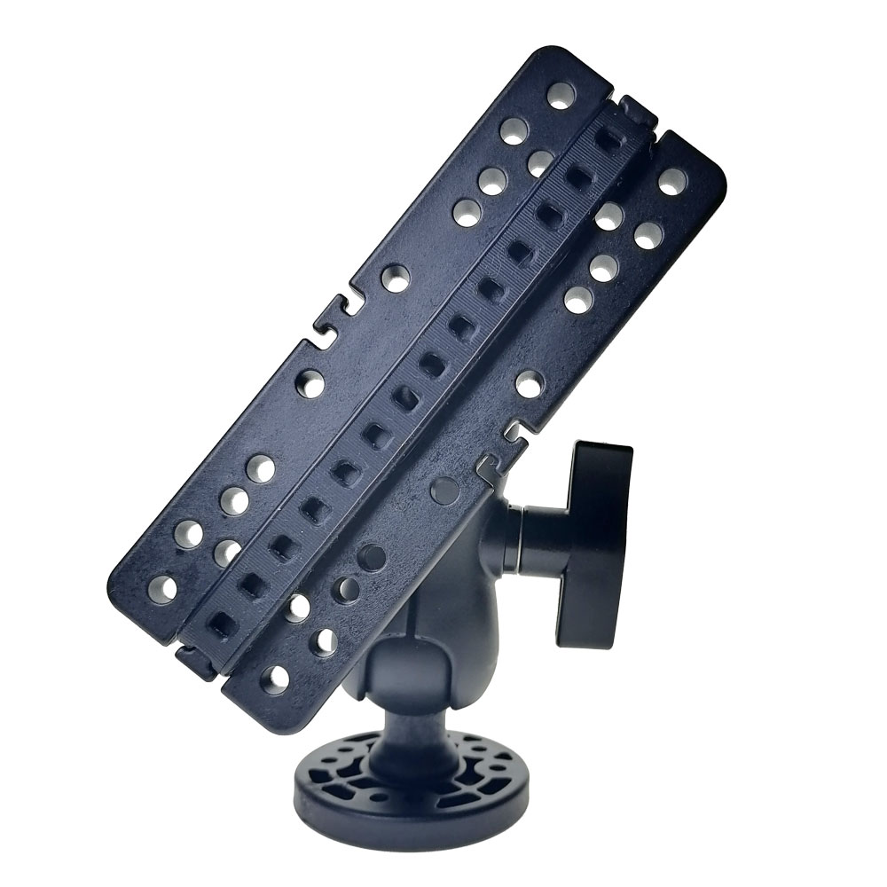 1/2Pcs Kayak Rotating Electronic Fish Finder Mount Base Marine Boat Dinghy Canoe Fishfinder GPSMAP Plate Supporter