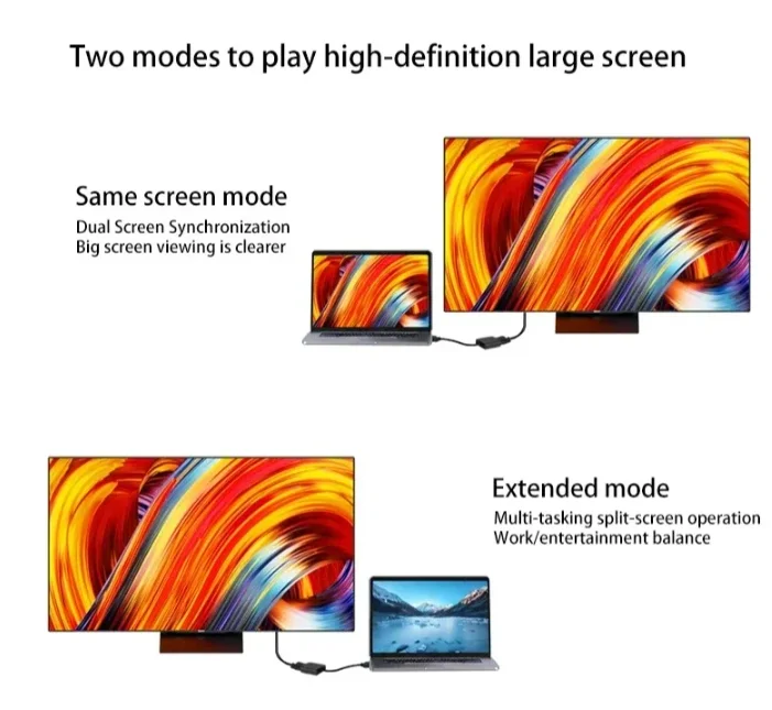 HD 1080P HDMI To VGA Converter HDMI Cable With Audio Power Supply HDMI Male To VGA Female Adapter For PS4 TV Box Xbox TV Laptop