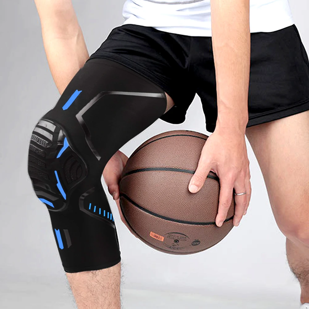 2Pcs/Pair Sport Crashproof Knee Support Pad Elbow Brace Arm Leg Compression Sleeve Outdoor Basketball Football Bicycle Protector