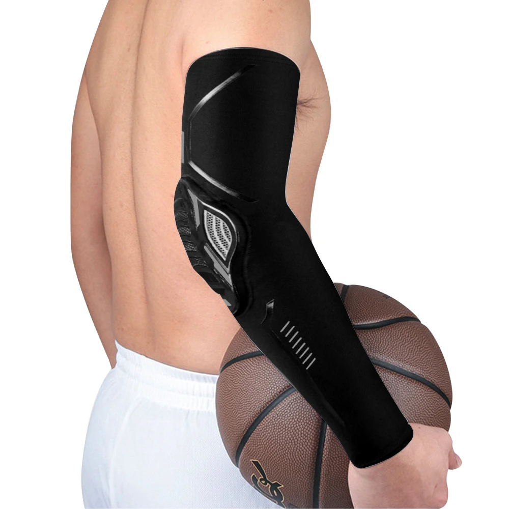 2Pcs/Pair Sport Crashproof Knee Support Pad Elbow Brace Arm Leg Compression Sleeve Outdoor Basketball Football Bicycle Protector