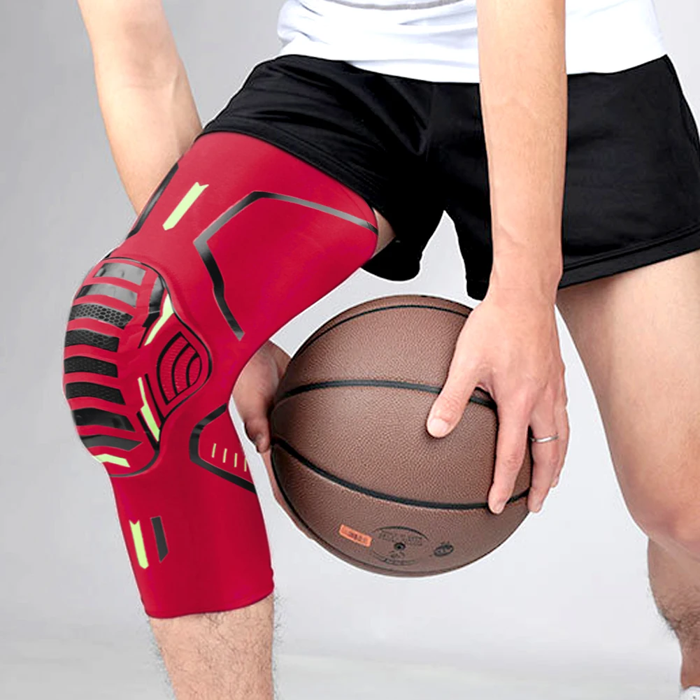 2Pcs/Pair Sport Crashproof Knee Support Pad Elbow Brace Arm Leg Compression Sleeve Outdoor Basketball Football Bicycle Protector