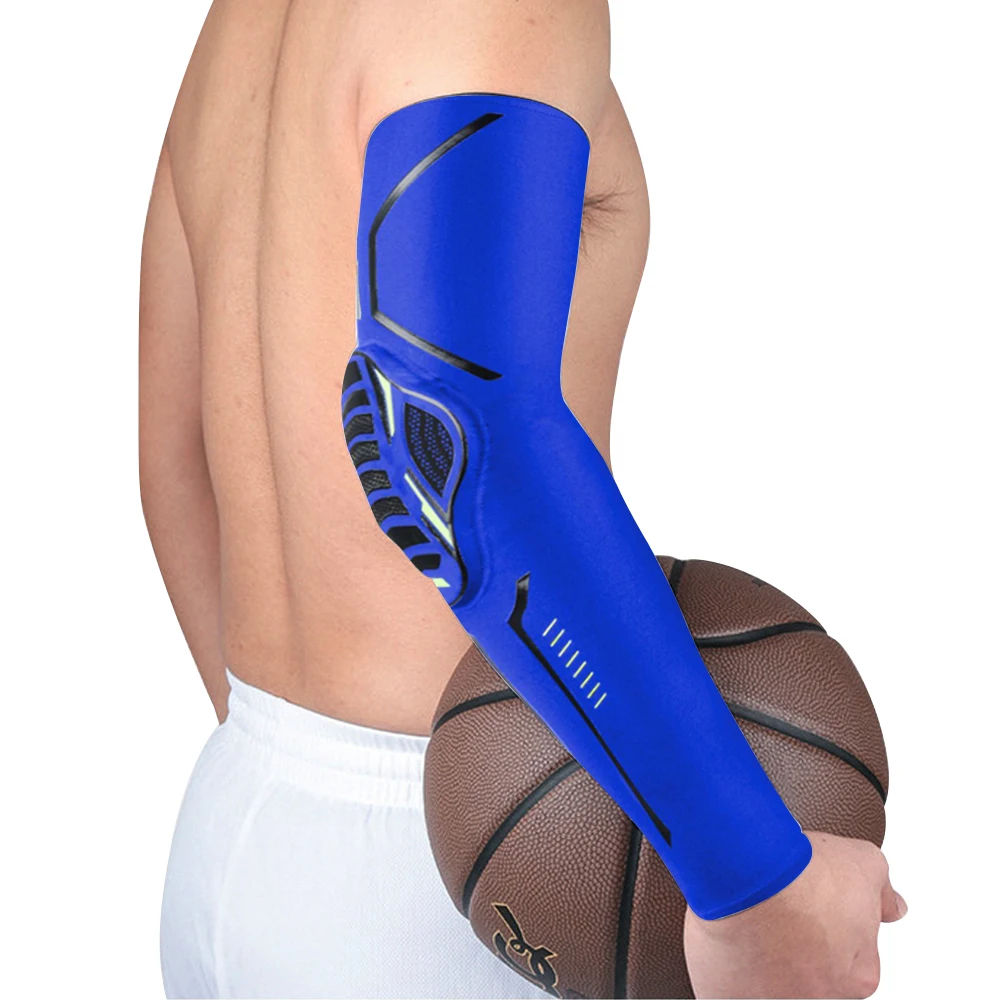 2Pcs/Pair Sport Crashproof Knee Support Pad Elbow Brace Arm Leg Compression Sleeve Outdoor Basketball Football Bicycle Protector