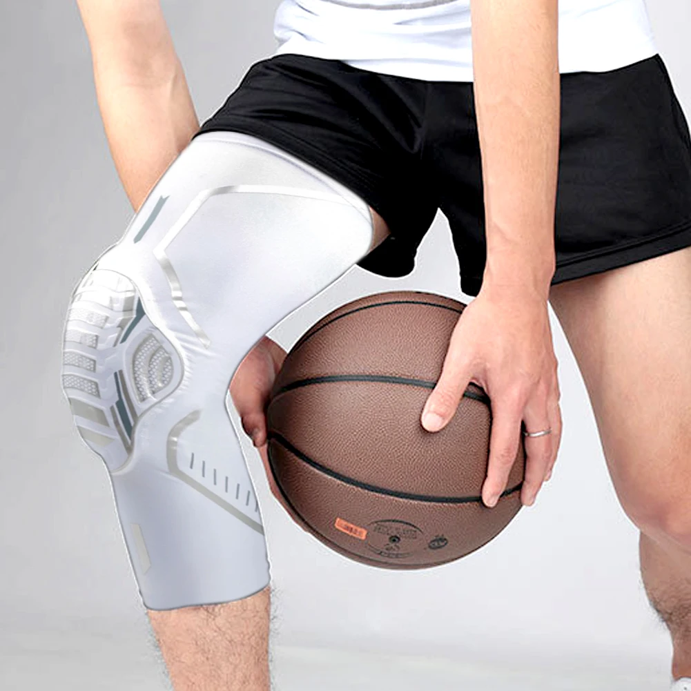 2Pcs/Pair Sport Crashproof Knee Support Pad Elbow Brace Arm Leg Compression Sleeve Outdoor Basketball Football Bicycle Protector
