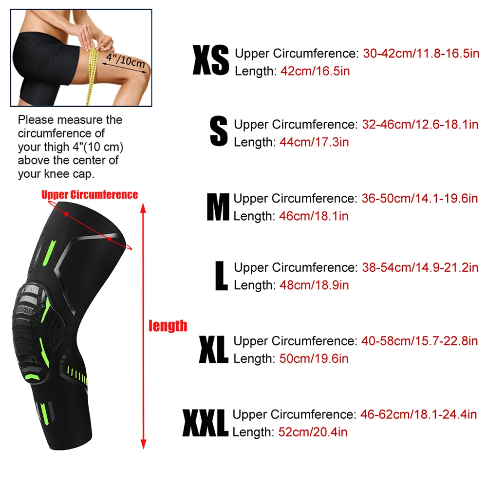2Pcs/Pair Sport Crashproof Knee Support Pad Elbow Brace Arm Leg Compression Sleeve Outdoor Basketball Football Bicycle Protector