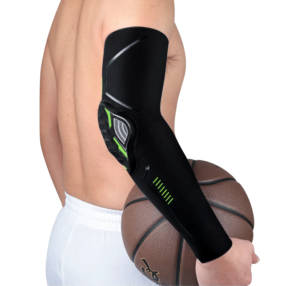 2Pcs/Pair Sport Crashproof Knee Support Pad Elbow Brace Arm Leg Compression Sleeve Outdoor Basketball Football Bicycle Protector