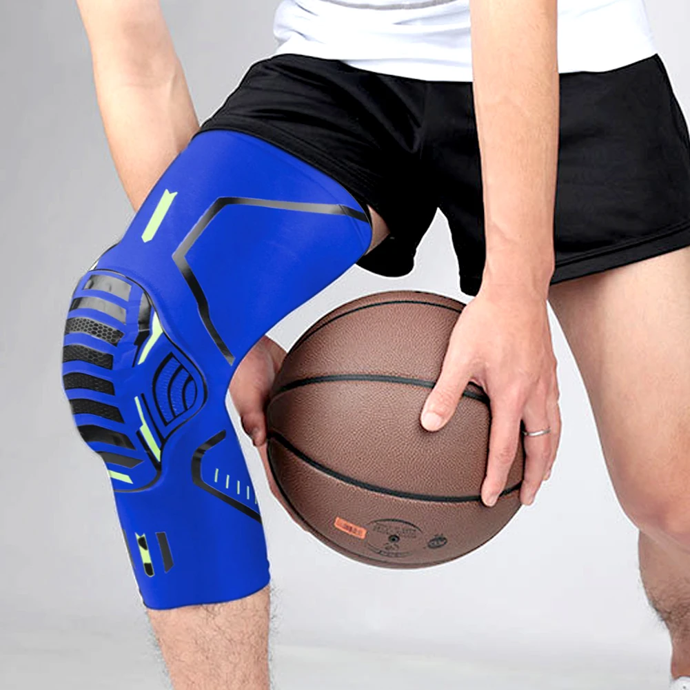 2Pcs/Pair Sport Crashproof Knee Support Pad Elbow Brace Arm Leg Compression Sleeve Outdoor Basketball Football Bicycle Protector