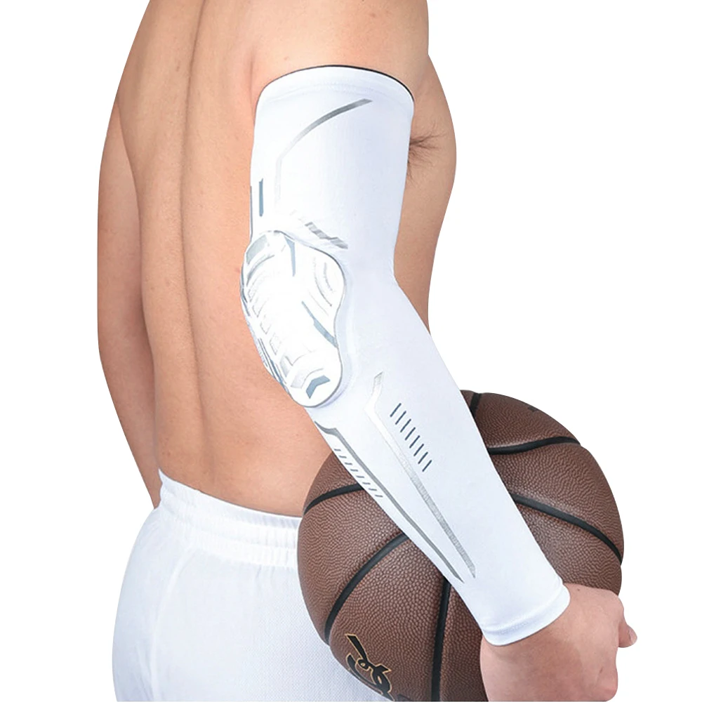 2Pcs/Pair Sport Crashproof Knee Support Pad Elbow Brace Arm Leg Compression Sleeve Outdoor Basketball Football Bicycle Protector