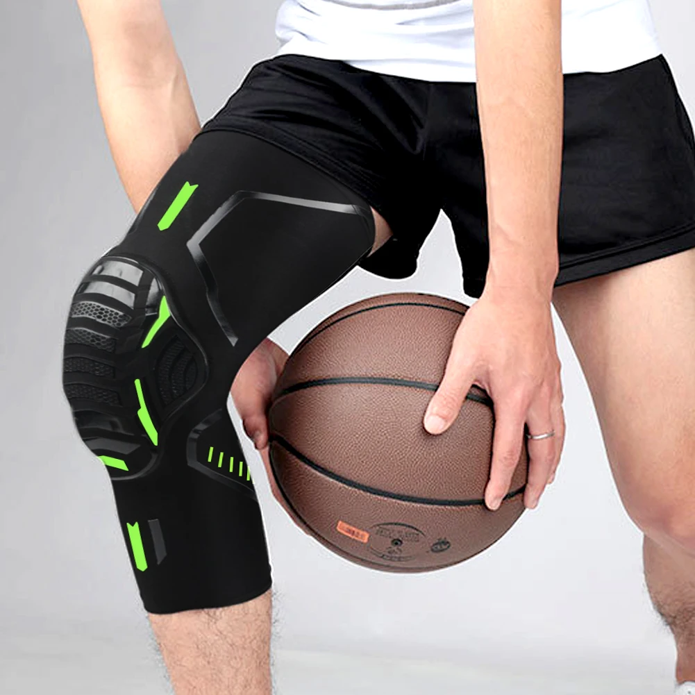 2Pcs/Pair Sport Crashproof Knee Support Pad Elbow Brace Arm Leg Compression Sleeve Outdoor Basketball Football Bicycle Protector