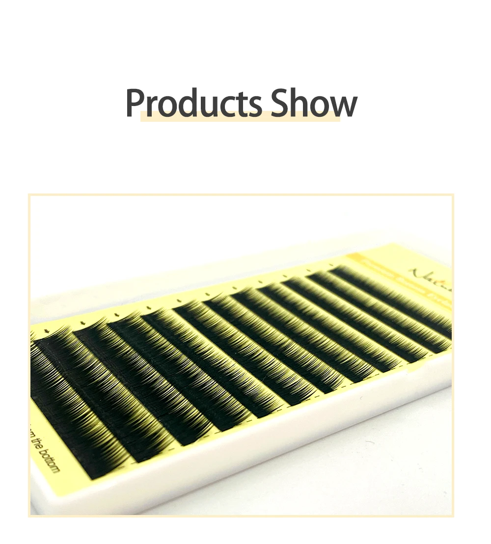 NATUHANA Bottom Eyelash Extension Individual Natural Soft Under Eyelashes J Curl 5-8 Mix Synthetic Mink Lower Lashes for Makeup