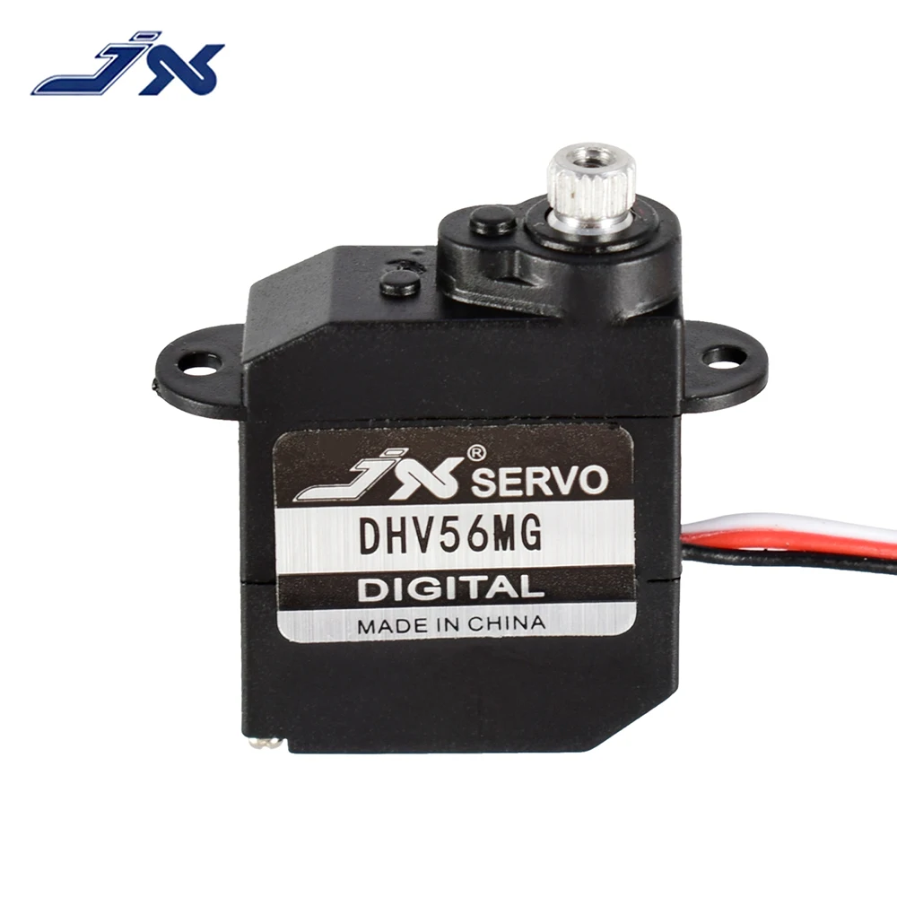 Hot Sale JX Servo DHV56MG Digital Coreless 1.2kg 0.10sec Metal Gear HV 5.6g DS Servo For RC Car Robot Airplane Aircraft Drone