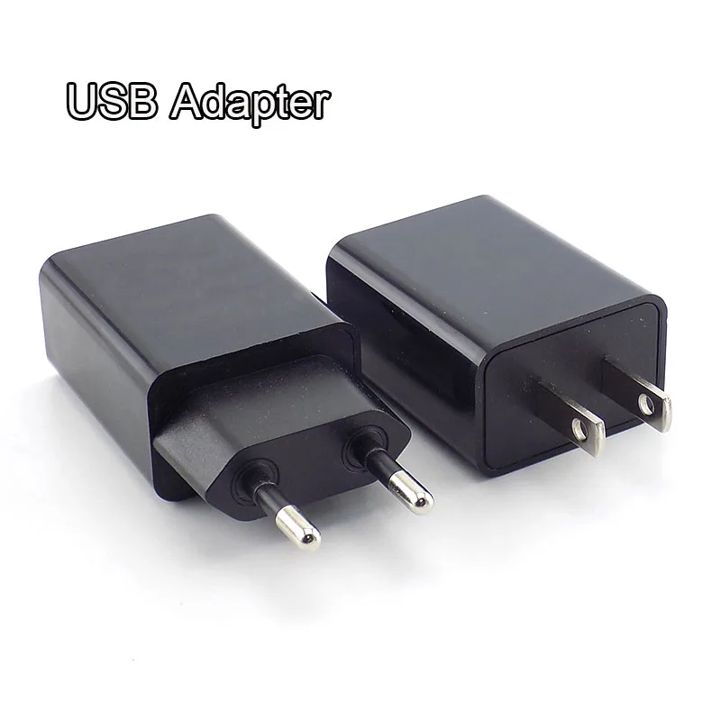 5V 1A 2A 3A Travel USB Adapter Phone Charger Power Supply Adapter Wall Desktop Charging Power Bank EU/US/AU Plug N11 Black White
