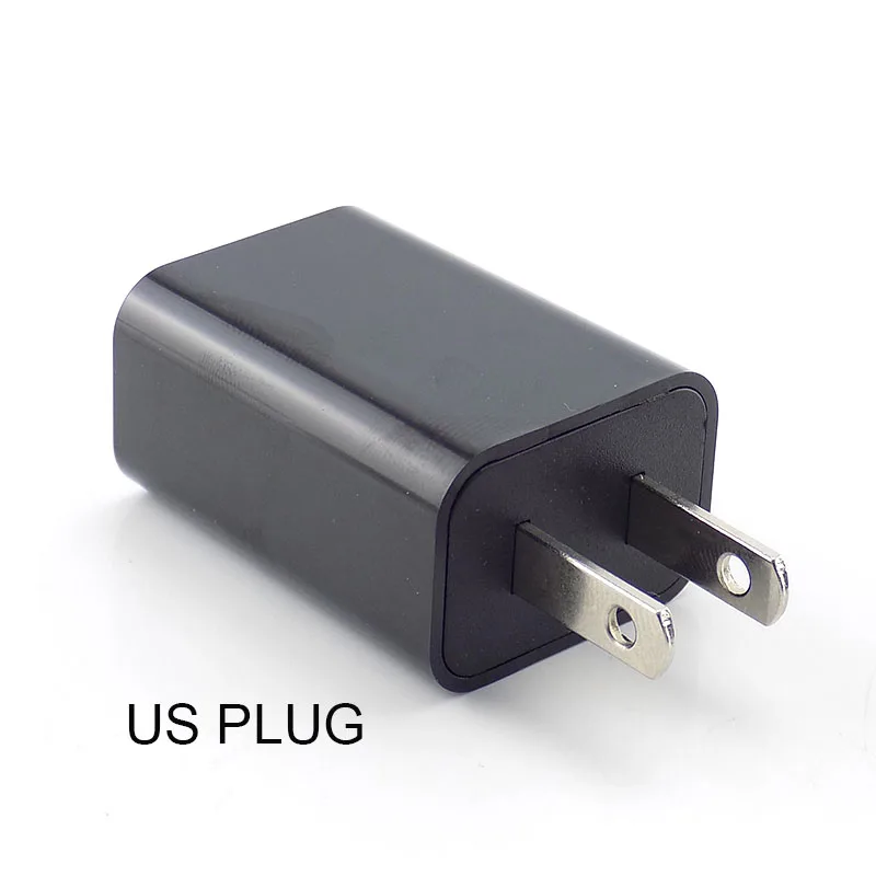 5V 1A 2A 3A Travel USB Adapter Phone Charger Power Supply Adapter Wall Desktop Charging Power Bank EU/US/AU Plug N11 Black White