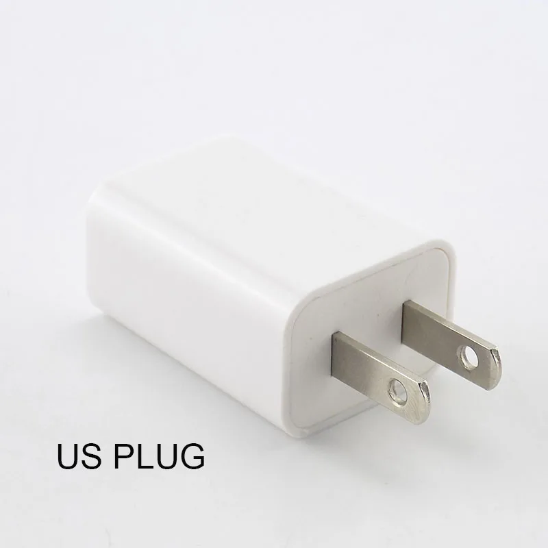 5V 1A 2A 3A Travel USB Adapter Phone Charger Power Supply Adapter Wall Desktop Charging Power Bank EU/US/AU Plug N11 Black White