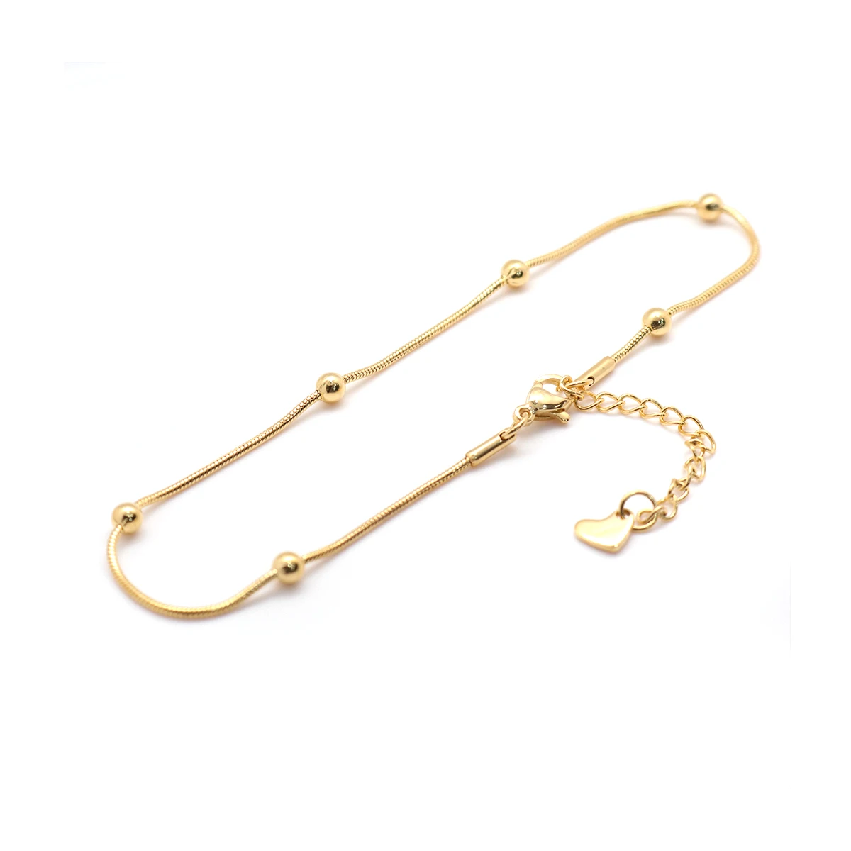 Fashion 304 Stainless Steel Anklet Gold Color Chain Anklet For Women Foot Bracelets Leg Chain Jewelry Accessories Gifts ,1 Piece