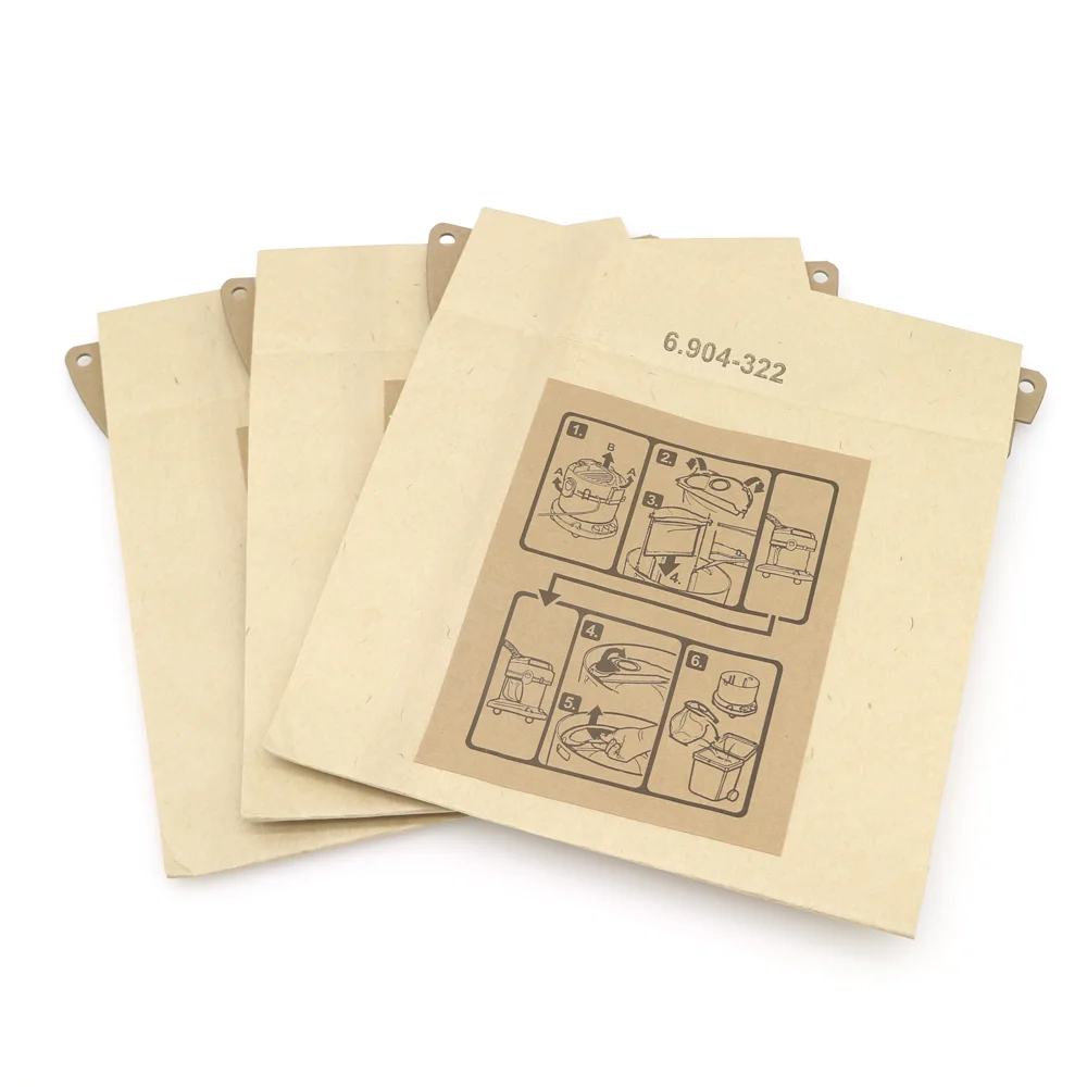 Paper Dust Bags For Karcher WD2 MV2 WD2200 WD2250 A2004 A2054 A2000 A2074 A2236 SE2001 SE5100 SE6100 Vacuum Cleaner 6.904-322.0