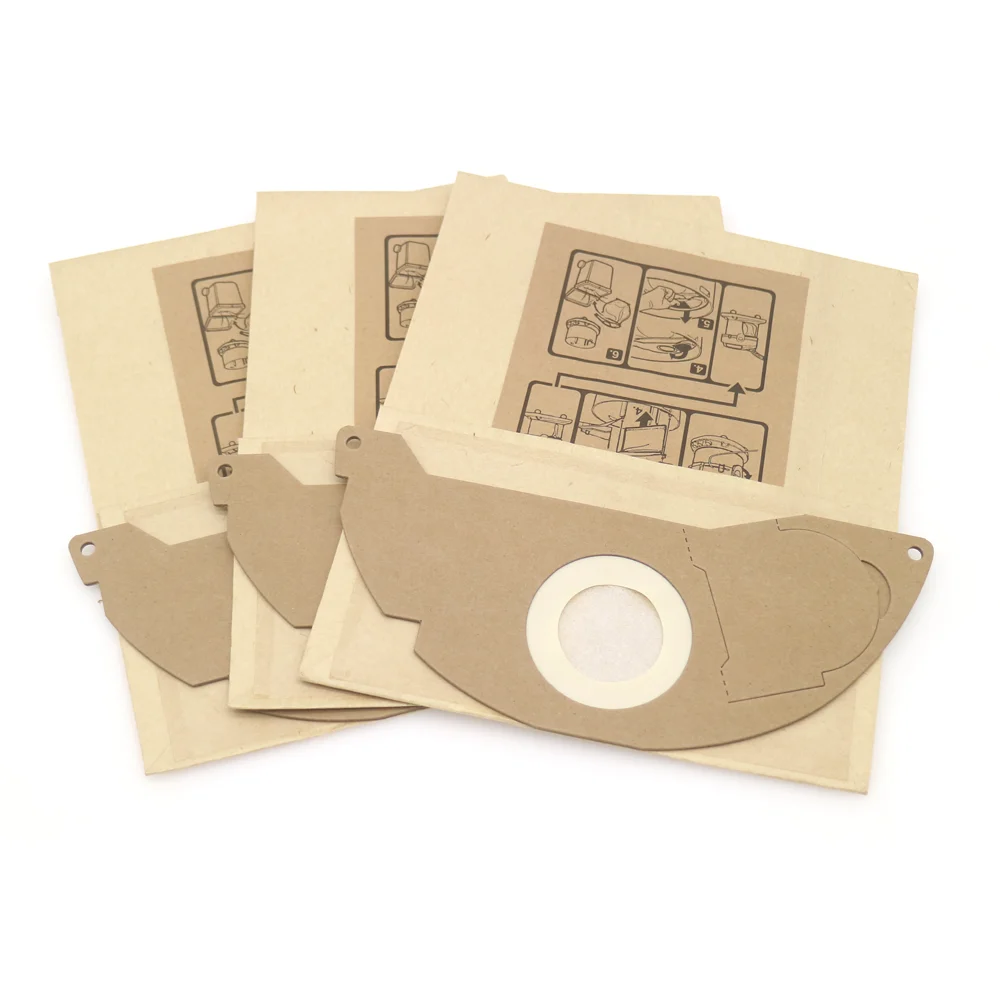 Paper Dust Bags For Karcher WD2 MV2 WD2200 WD2250 A2004 A2054 A2000 A2074 A2236 SE2001 SE5100 SE6100 Vacuum Cleaner 6.904-322.0