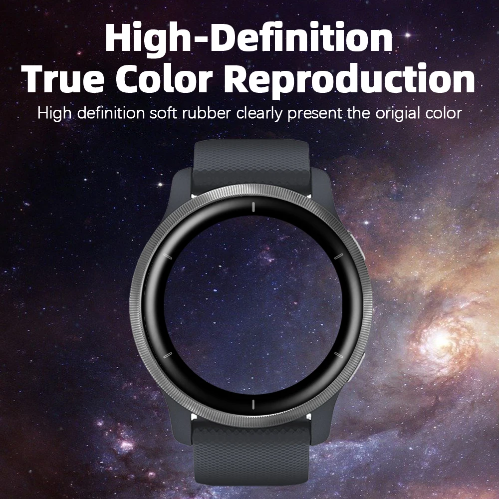 5D Soft Fibre Glass Protective Film For Garmin Venu 2 / Venu 2S Full Curved Cover Screen Protector for Smart Watch Accessories