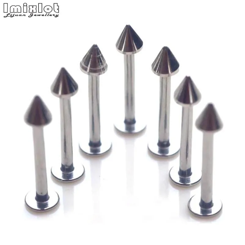 45/90Pcs Mixed Styles Stainless Steel Eyebrow Navel Belly Lip Tongue Nose Piercing Bar Ring Labret Barbell Tunnel Body Jewelry