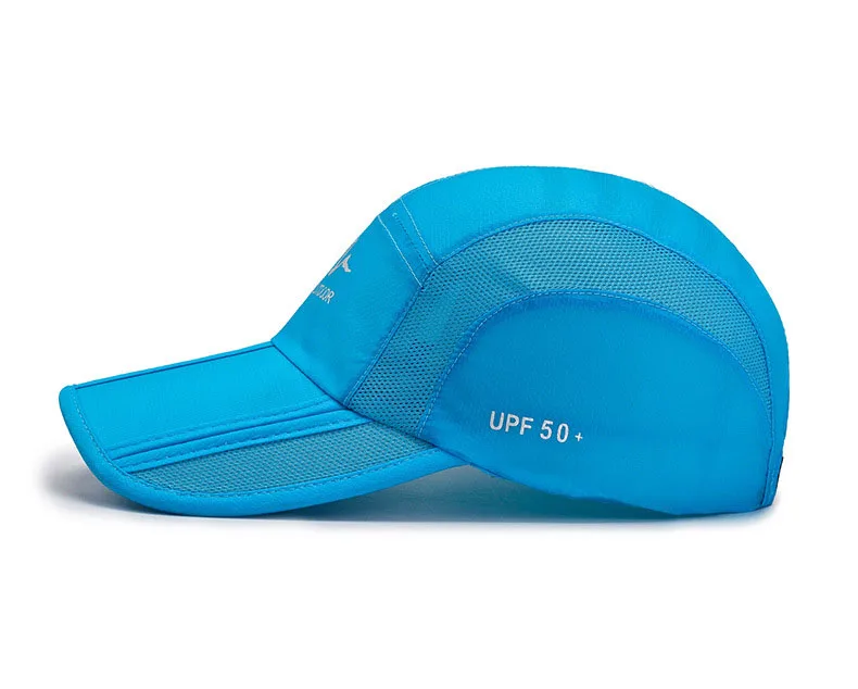 Summer Quick Drying Ultra-Thin Breathable Baseball Cap Men Women Snapback Folding Sport Outdoor Hiking Mountaineering Hat A138