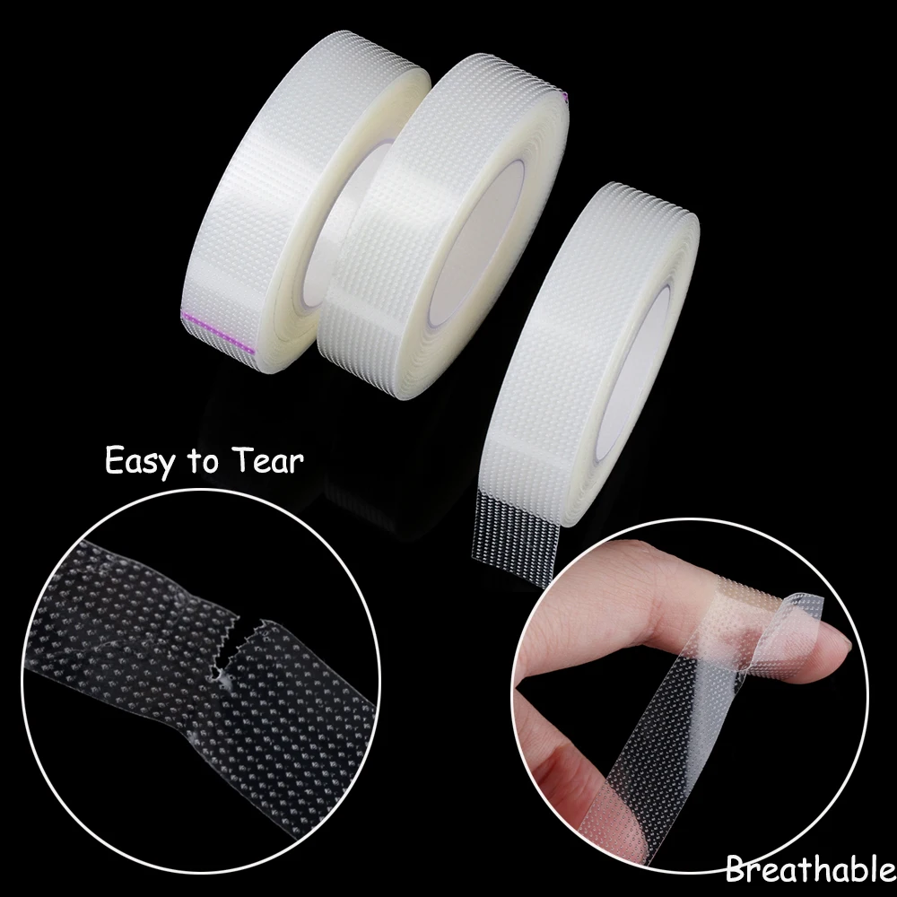 1 Rolls Professional PE/Non-Woven Lash Tape Breathable Anti-allergy Under Eye Pad Micropore Tape Eyelashes Extension Tape