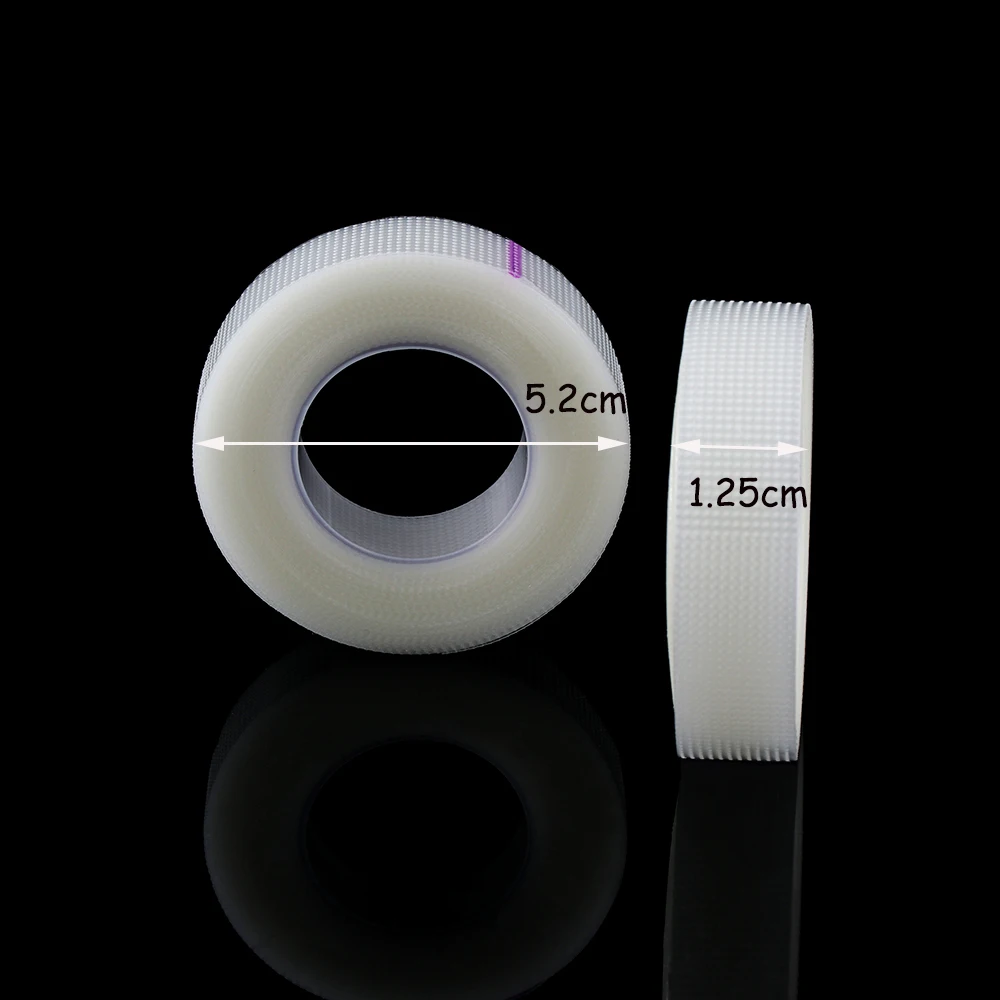 1 Rolls Professional PE/Non-Woven Lash Tape Breathable Anti-allergy Under Eye Pad Micropore Tape Eyelashes Extension Tape