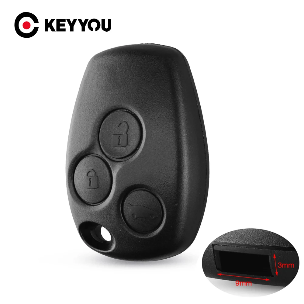 KEYYOU For Renault Car Key Case For Renault Megane Modus Espace Laguna Duster Logan Sandero Fluence Clio Kango