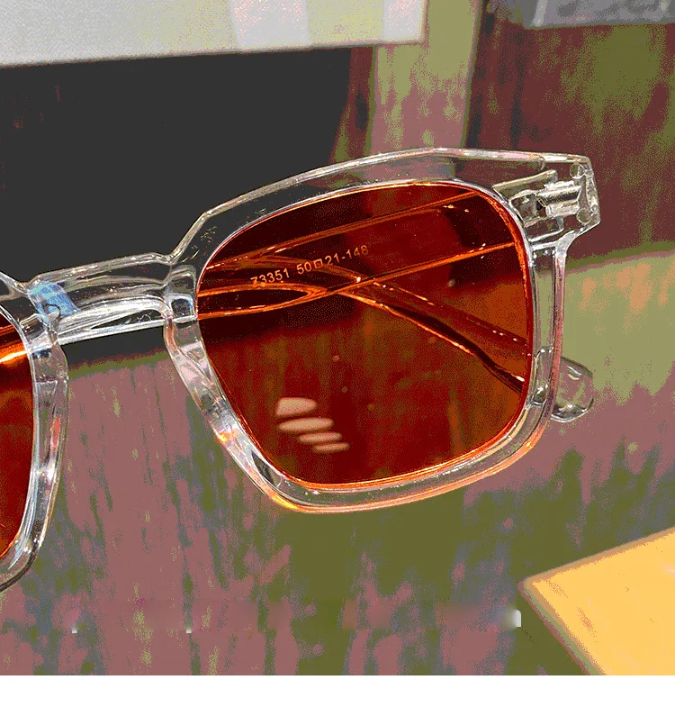 RMM Brand High-Quality New Polygon Meter Nail Square Sunglasses Fashion Men Hip Hop Glasses Retro Sunglasses Women Sun Glasses
