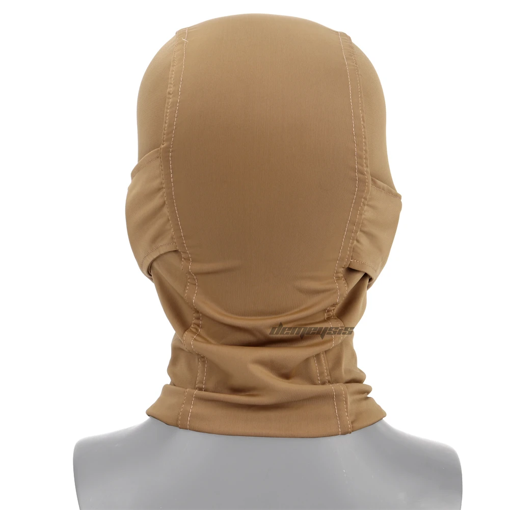 Tactical Balaclava Mesh Mask Airsoft Paintball Full Face Cover Ninja Style Hood Steel Metal Mask Foldable Design