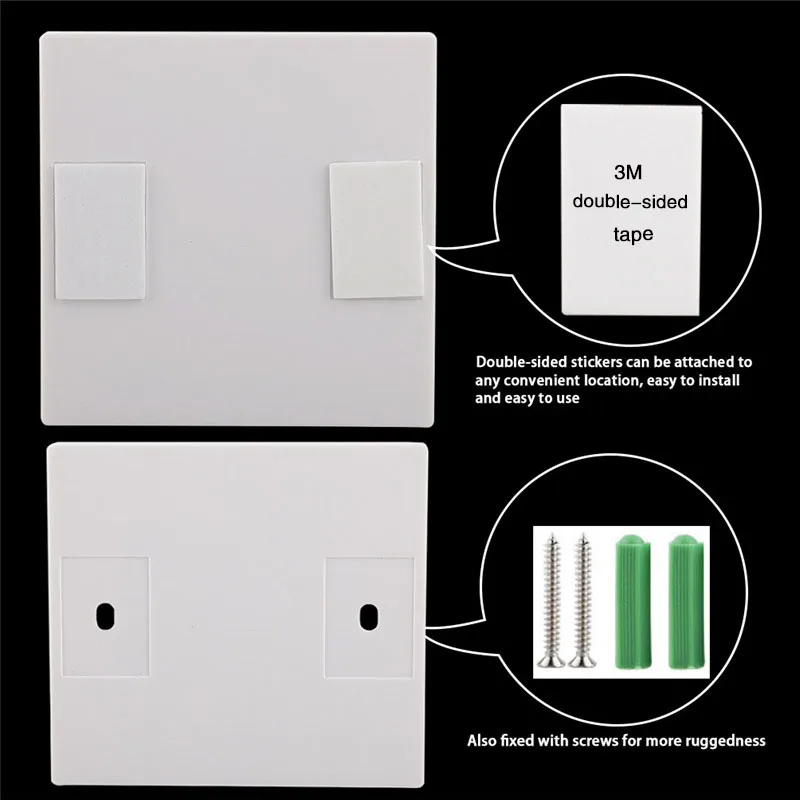 WIFI Mini switch Tuya Smart Life APP Push Button Light Switch RF 433Mhz Wall Panel DIY Relay Module Timer Google Home Alexa