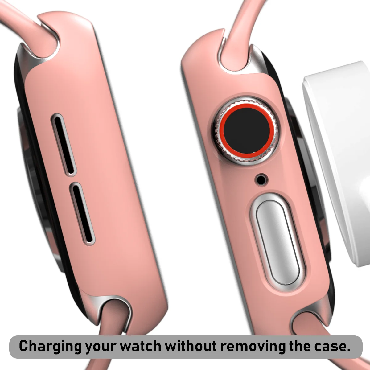 Glass+Matte Watch Cover for Apple Watch Case 45mm 41mm 44mm 40mm 42mm 38mm Bumper+Screen Protector for Iwatch SE 9 8 7 6 5 4 3 2