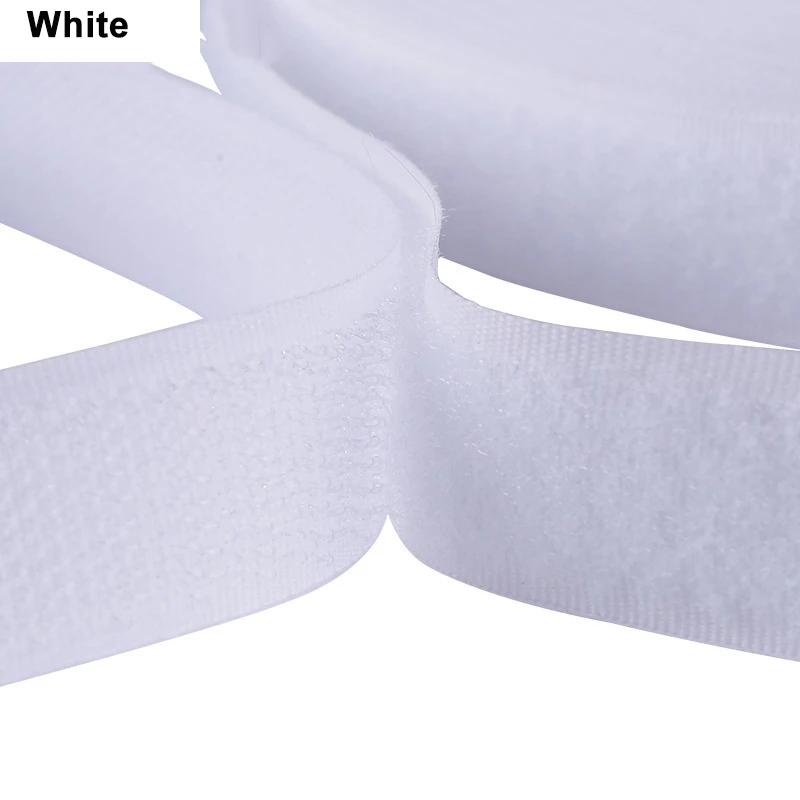 5M/Pair Hook Loop Tape Non-Adhesive Hook and Loop Sewing Fastener Tape Nylon Fabric Magic Tape For Sewing Accessories 16mm-150mm