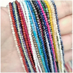 Natural Stone Rose Quartz Amethysts 2/3/4mm Small Round Section Stone Bracelet Mini Bracelet Are Suitable for Men and Women Gift