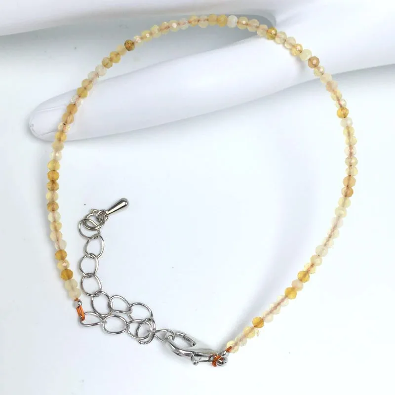 Natural Stone Rose Quartz Amethysts 2/3/4mm Small Round Section Stone Bracelet Mini Bracelet Are Suitable for Men and Women Gift