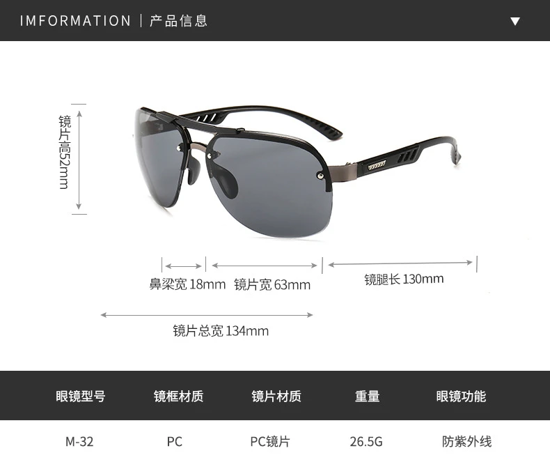 Fashion Men Vintage metal pilot Sunglasses Classic Brand Sun glasses Coating Lens Driving Eyewear Men/Women sunglasses For male
