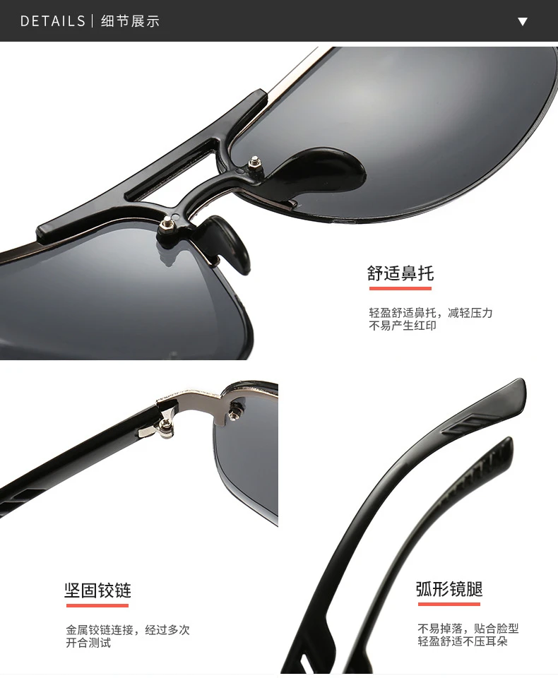 Fashion Men Vintage metal pilot Sunglasses Classic Brand Sun glasses Coating Lens Driving Eyewear Men/Women sunglasses For male