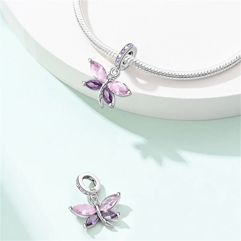 Fit Qikaola 925 Original Bracelets Blue Zircon Owl Luminous Sea Turtle Octopus 925 Silver Charms Beads DIY Birthday Jewelry Gift