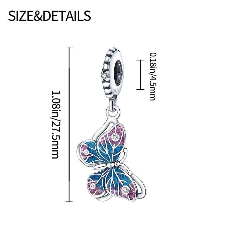 Fit Qikaola 925 Original Bracelets Blue Zircon Owl Luminous Sea Turtle Octopus 925 Silver Charms Beads DIY Birthday Jewelry Gift