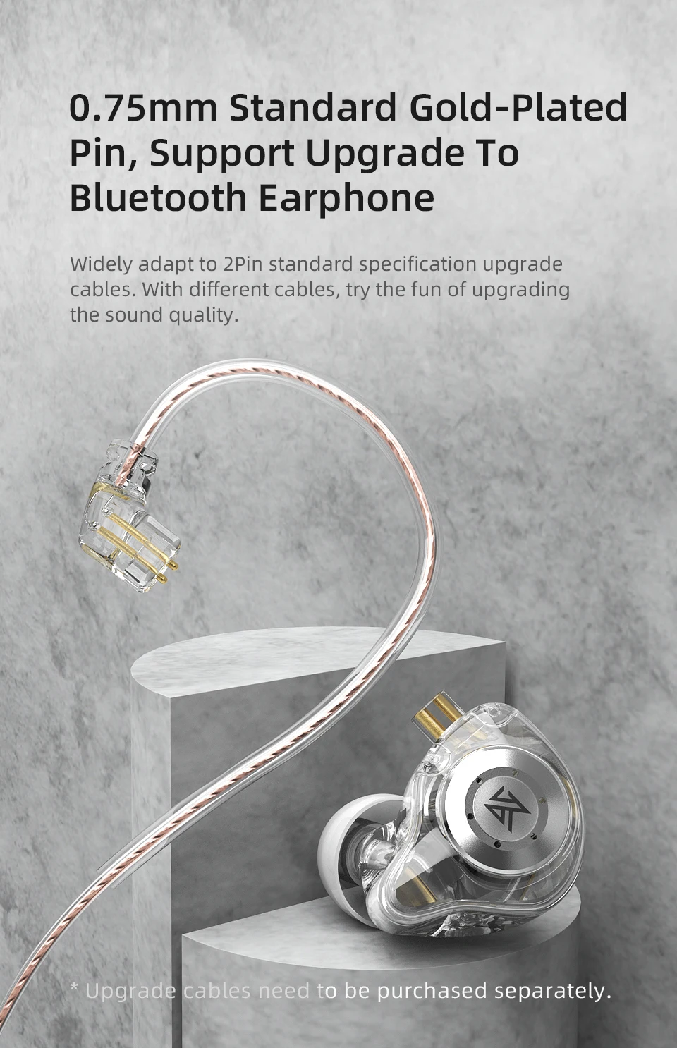 KZ EDX Pro Earphones Dynamic In Ear Monitor HiFi Wired Headphones Bass Stereo Game Music Earplugs Noice Cancelling Headset