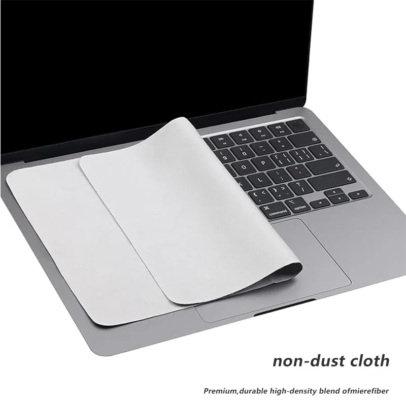 Laptop Protective Film Microfiber Dustproof Palm Keyboard Blanket Cover NotebookLaptop Screen Cloth MacBook Pro 13/15/16 lnch
