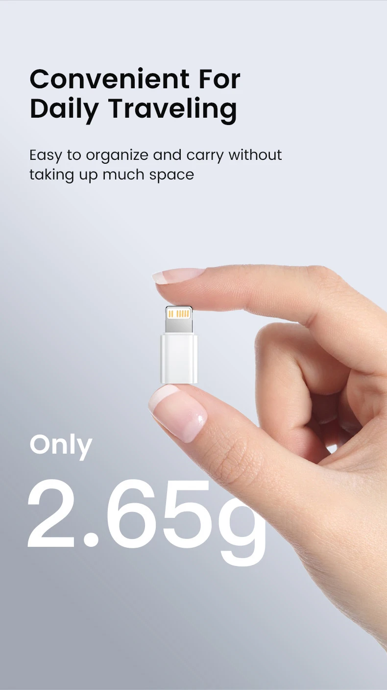 USB C To Lightning Adapter For iOS Male to Type C Female Converter Fast Charging For iPhone Type C IOS Data Transfer Adapter
