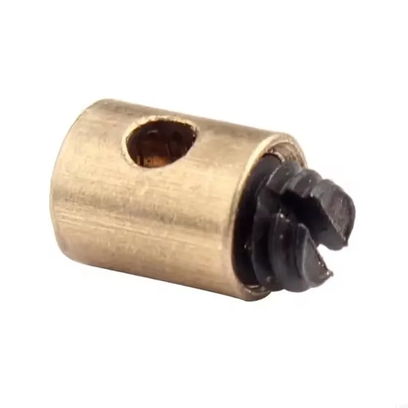 5/10Pcs Motorcycle Throttle Cable Core Brake Bolt Pin Gold Color Motocross Beach Bike Throttle Pull Cable Brake Stop Bolt Pin