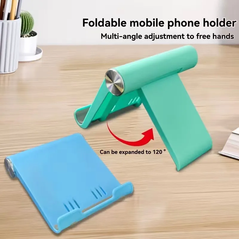Adjustable Phone Holder Stand Portable Foldable Desktop Phone Support Universal Cell Phone Stand for iPhone, Samsung