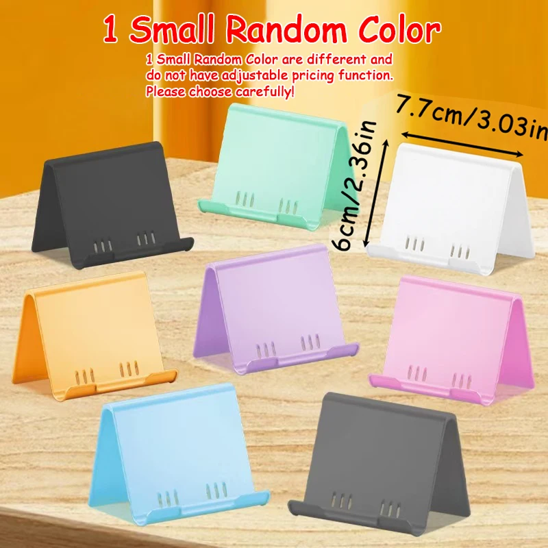 Adjustable Phone Holder Stand Portable Foldable Desktop Phone Support Universal Cell Phone Stand for iPhone, Samsung